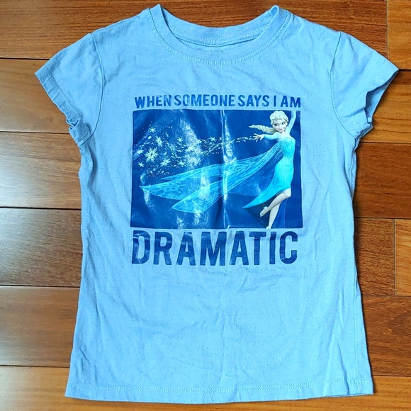 Disney Frozen Elsa T Shirt - Picture 1 of 4